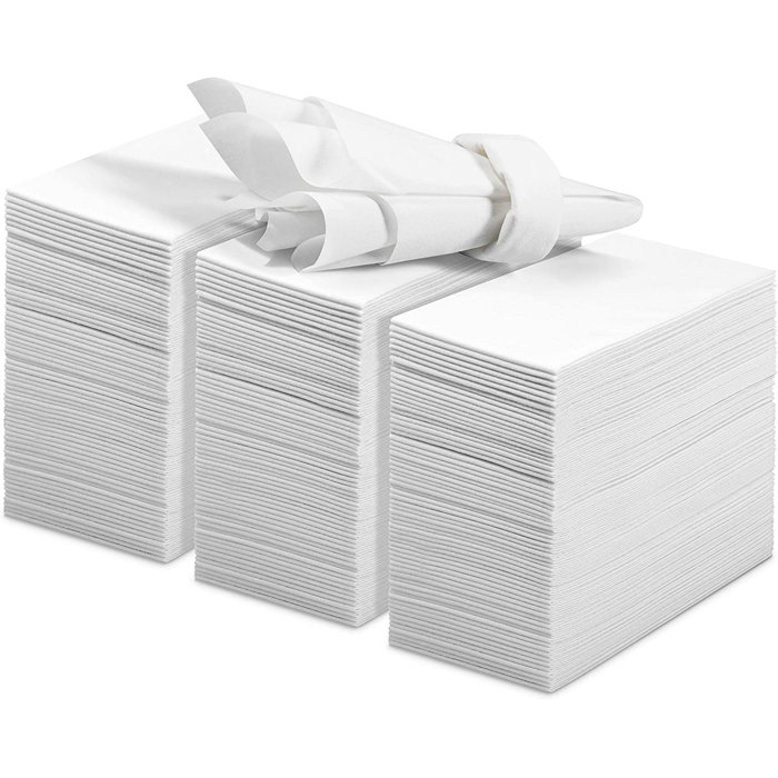 Munfix Disposable Guest Towels Heavy Weight Paper Napkins & Reviews